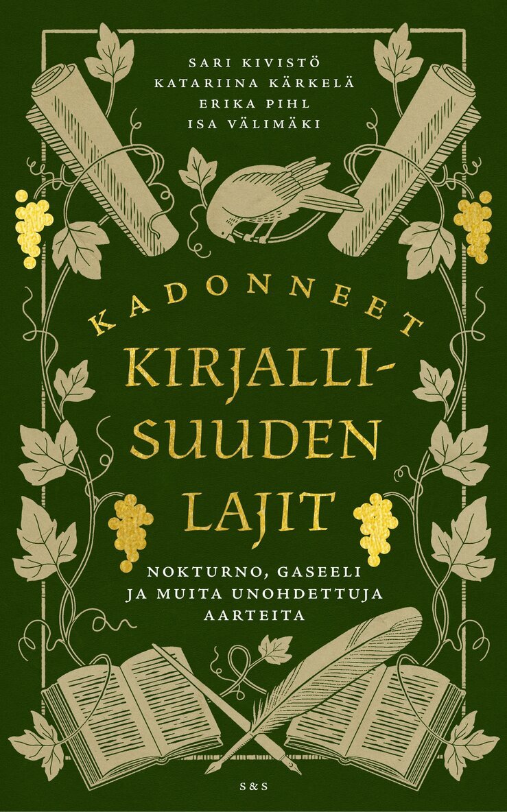 Sari Kivistö, Katariina Kärkelä, Erika Pihl, Isa Välimäki - Kadonneet kirjallisuuden lajit, E-bok