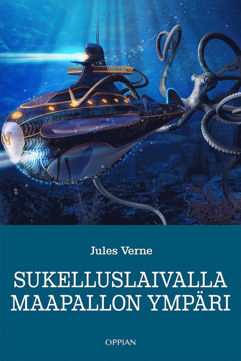 Jules Verne - Sukelluslaivalla maapallon ympäri, E-bok