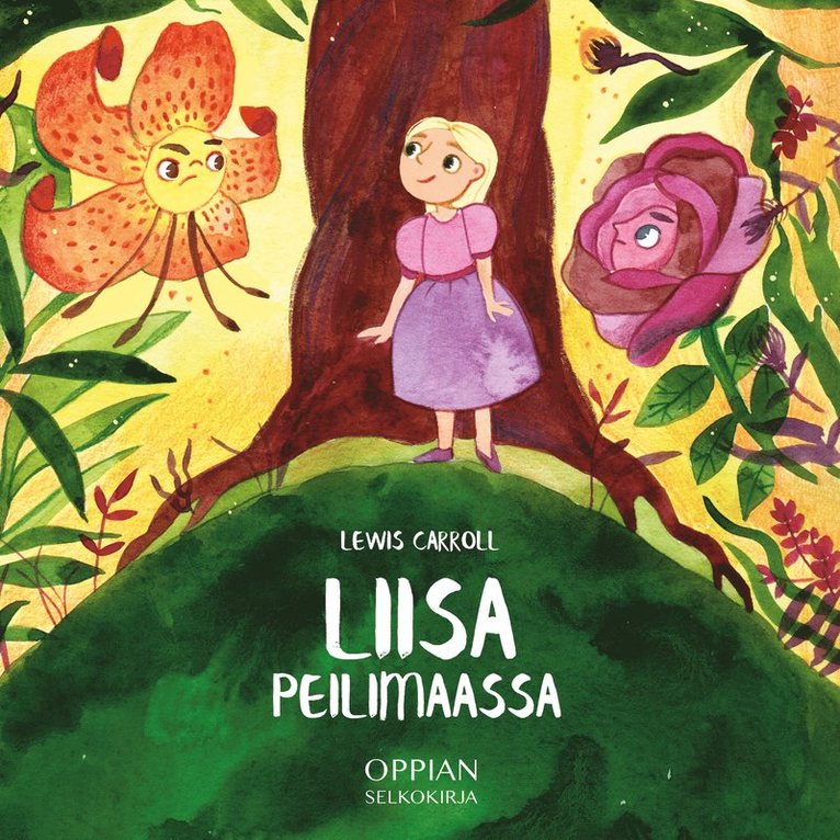 Lewis Carroll - Liisa Peilimaassa (selkokirja), Ljudbok