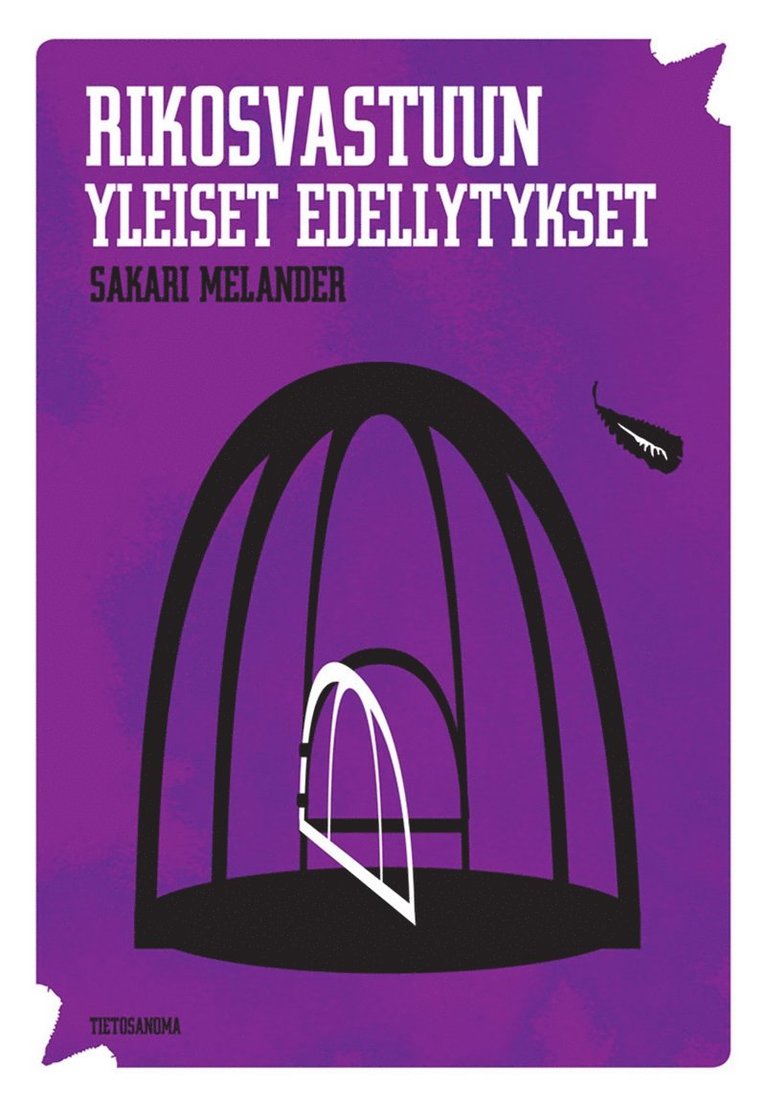 Sakari Melander - Rikosvastuun yleiset edellytykset, E-bok