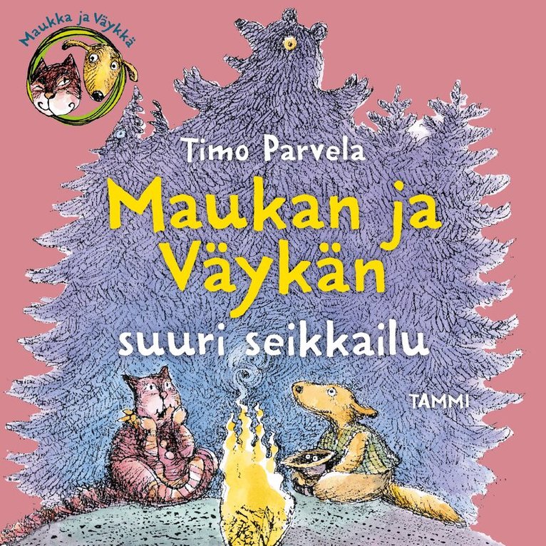 Timo Parvela - Maukka, Väykkä ja suuri seikkailu, Ljudbok