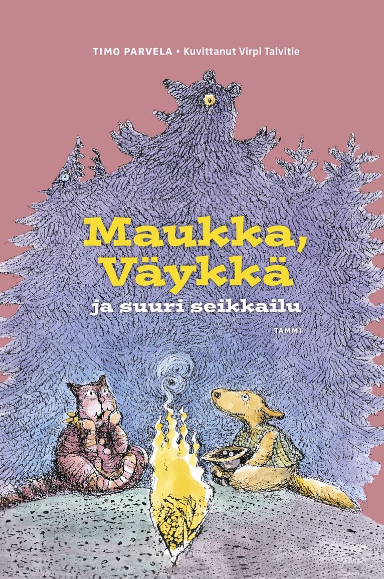 Timo Parvela - Maukka, Väykkä ja suuri seikkailu, E-bok