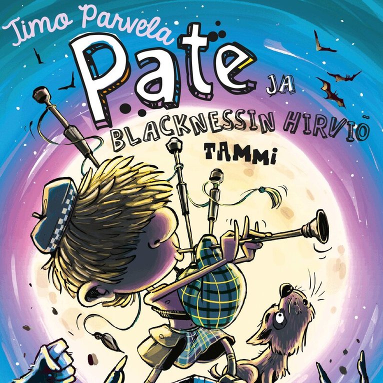Timo Parvela - Pate ja Blacknessin hirviö, Ljudbok