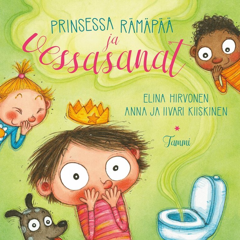 Elina Hirvonen - Prinsessa Rämäpää ja vessasanat, Ljudbok