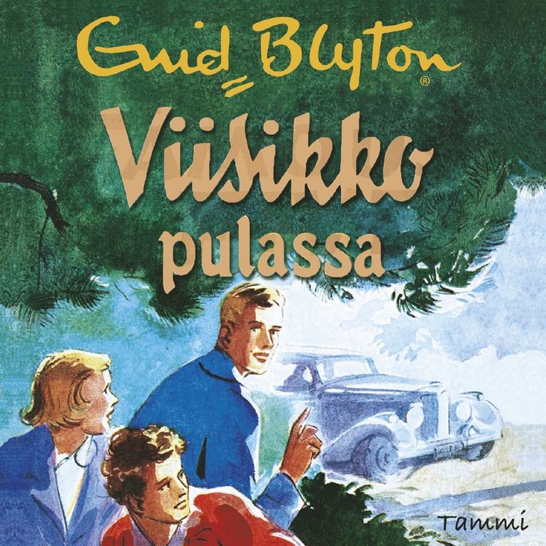 Enid Blyton - Viisikko pulassa, Ljudbok