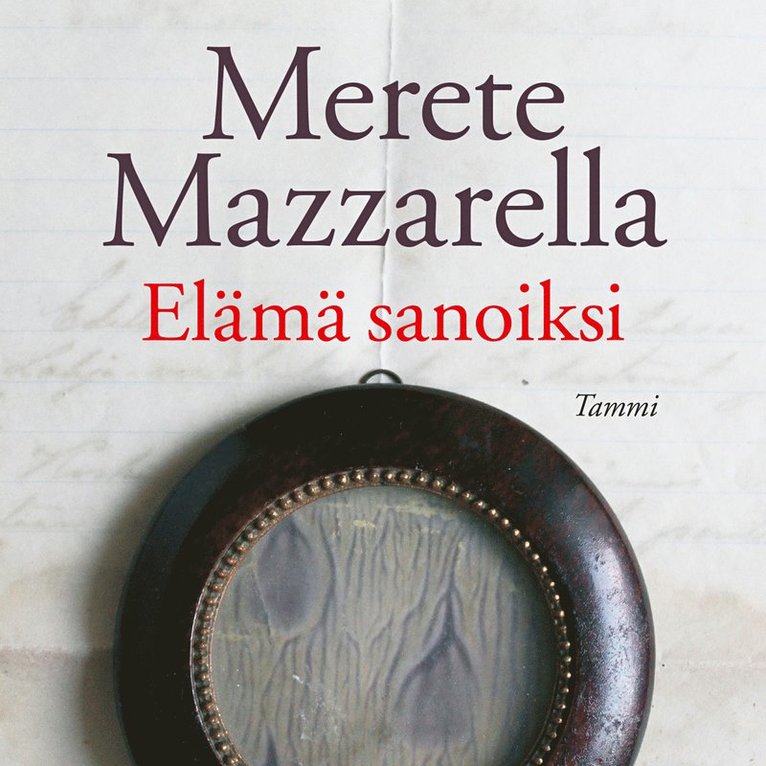 Merete Mazzarella - Elämä sanoiksi, Ljudbok