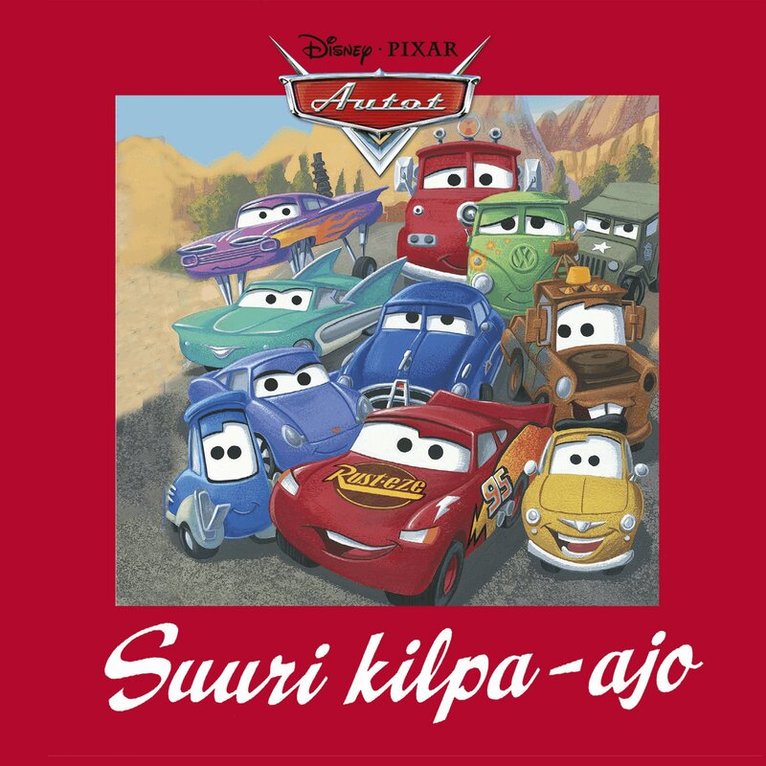 Disney - Disney Pixar Autot. Suuri kilpa-ajo, Ljudbok