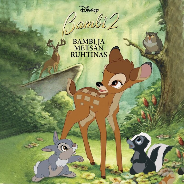 Disney - Bambi ja metsän ruhtinas, Ljudbok