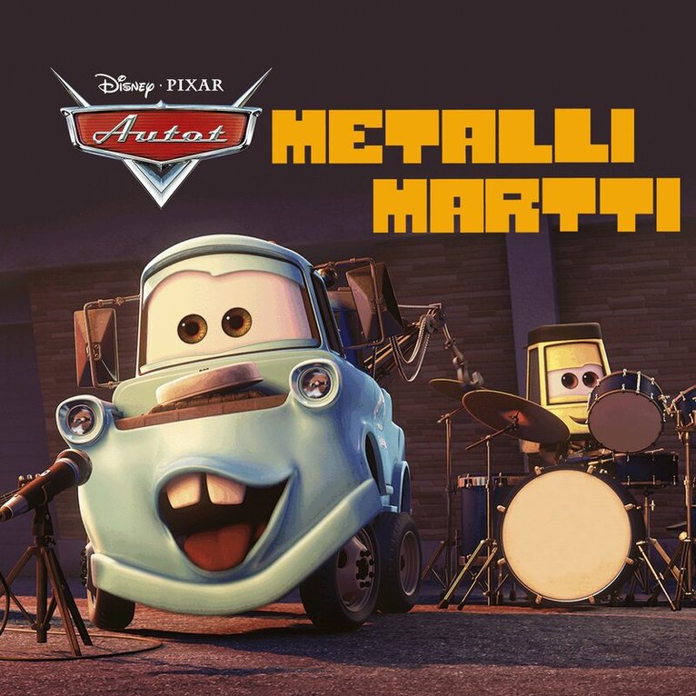 Disney - Disney Pixar Autot. Metalli-Martti, Ljudbok