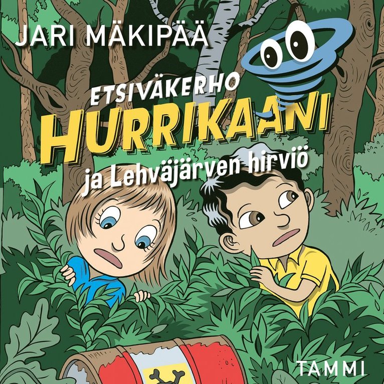 Jari Mäkipää - Etsiväkerho Hurrikaani ja Lehväjärven hirviö, Ljudbok