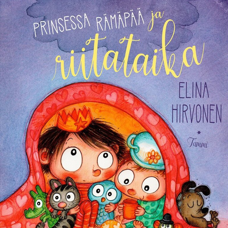 Elina Hirvonen - Prinsessa Rämäpää ja riitataika, Ljudbok