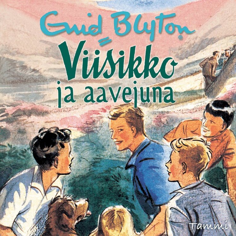 Enid Blyton - Viisikko ja aavejuna, Ljudbok