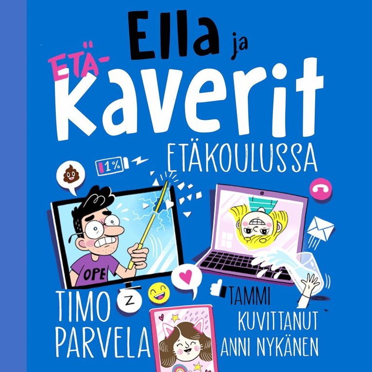 Timo Parvela - Ella ja kaverit etäkoulussa, Ljudbok