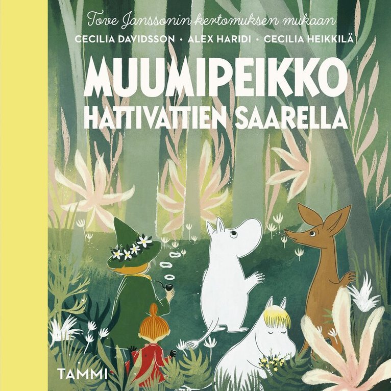 Cecilia Davidsson, Alex Haridi - Muumipeikko hattivattien saarella, Ljudbok