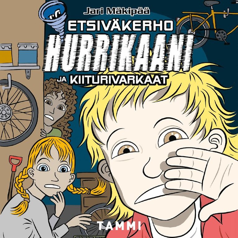 Jari Mäkipää - Etsiväkerho Hurrikaani ja kiiturivarkaat, Ljudbok