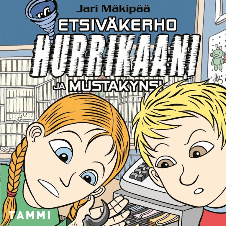 Jari Mäkipää - Etsiväkerho Hurrikaani ja Mustakynsi, Ljudbok
