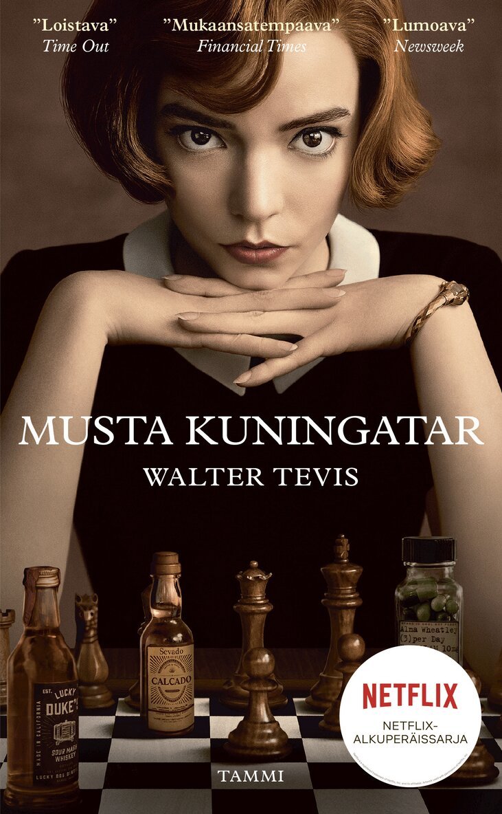 Walter Tevis - Musta kuningatar, E-bok