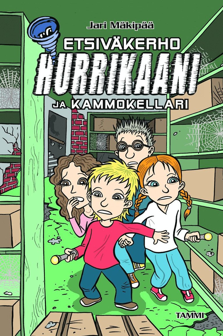 Jari Mäkipää - Etsiväkerho Hurrikaani ja kammokellari, E-bok