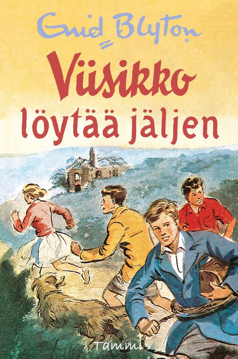 Enid Blyton - Viisikko löytää jäljen, E-bok