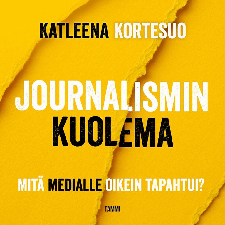 Katleena Kortesuo - Journalismin kuolema, Ljudbok