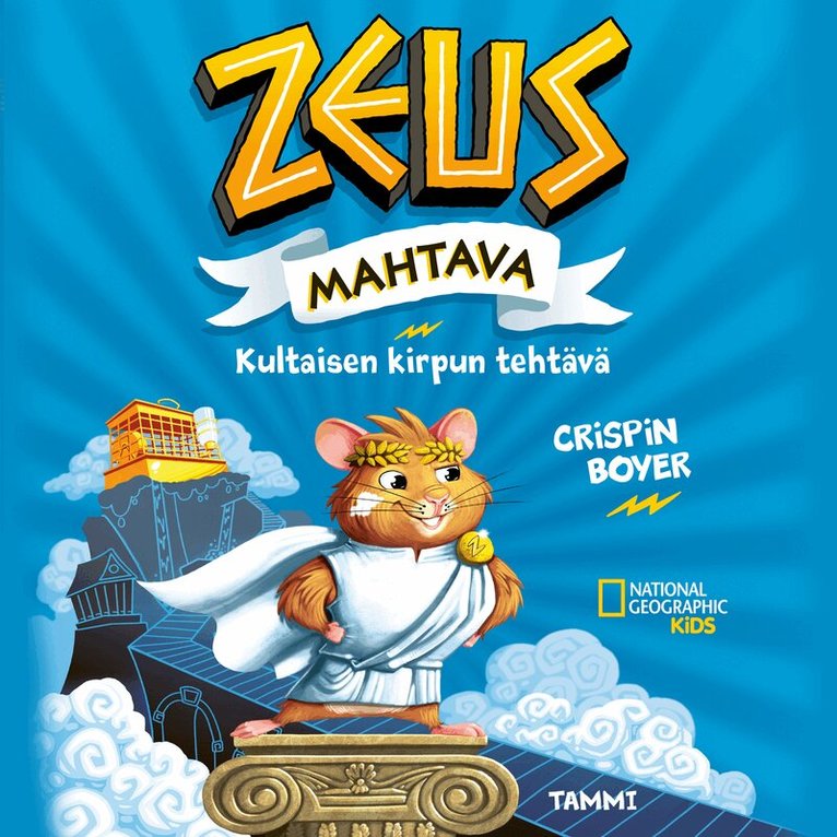 Crispin Boyer, National Geographic - Zeus Mahtava 1. Kultaisen kirpun tehtävä, Ljudbok