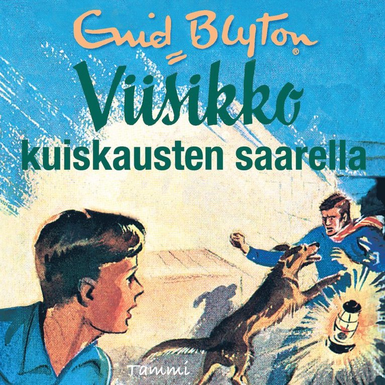 Enid Blyton - Viisikko Kuiskausten saarella, Ljudbok