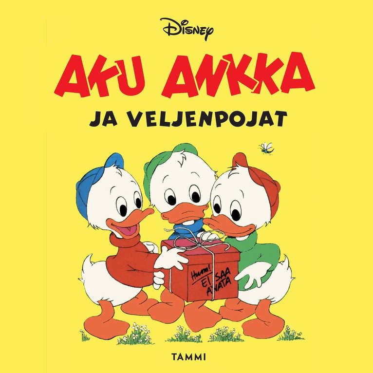 Disney - Aku Ankka ja veljenpojat, Ljudbok