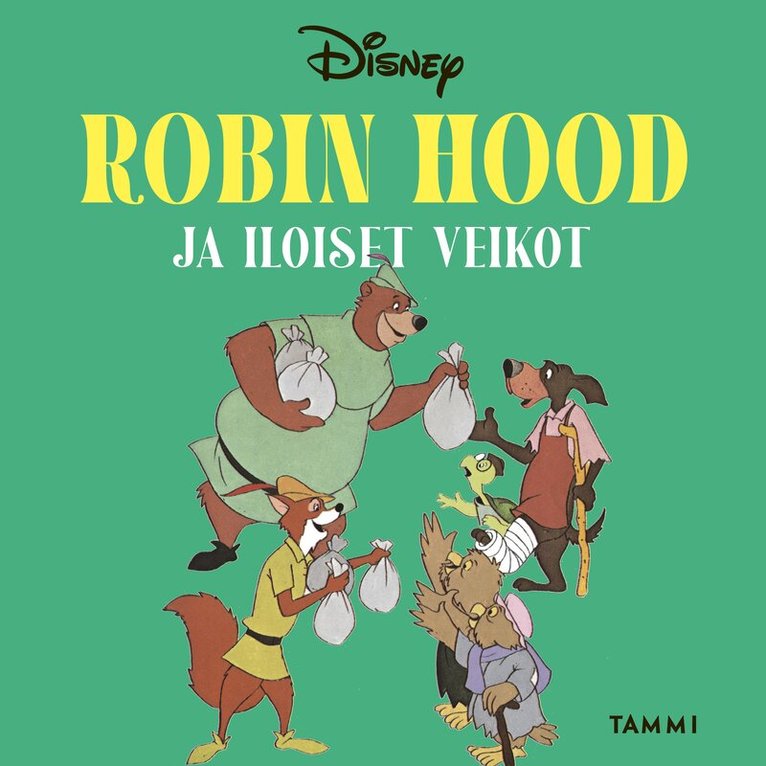 Disney - Robin Hood ja iloiset veikot, Ljudbok