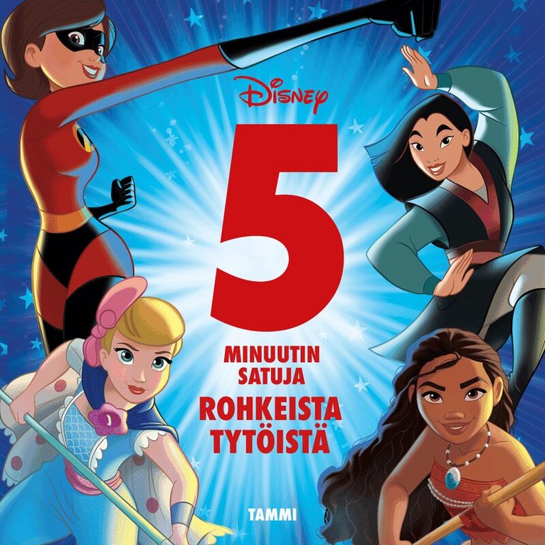 Disney - Disney. 5 minuutin satuja rohkeista tytöistä, Ljudbok