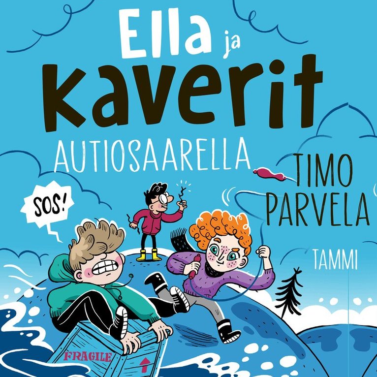 Timo Parvela - Ella ja kaverit autiosaarella, Ljudbok
