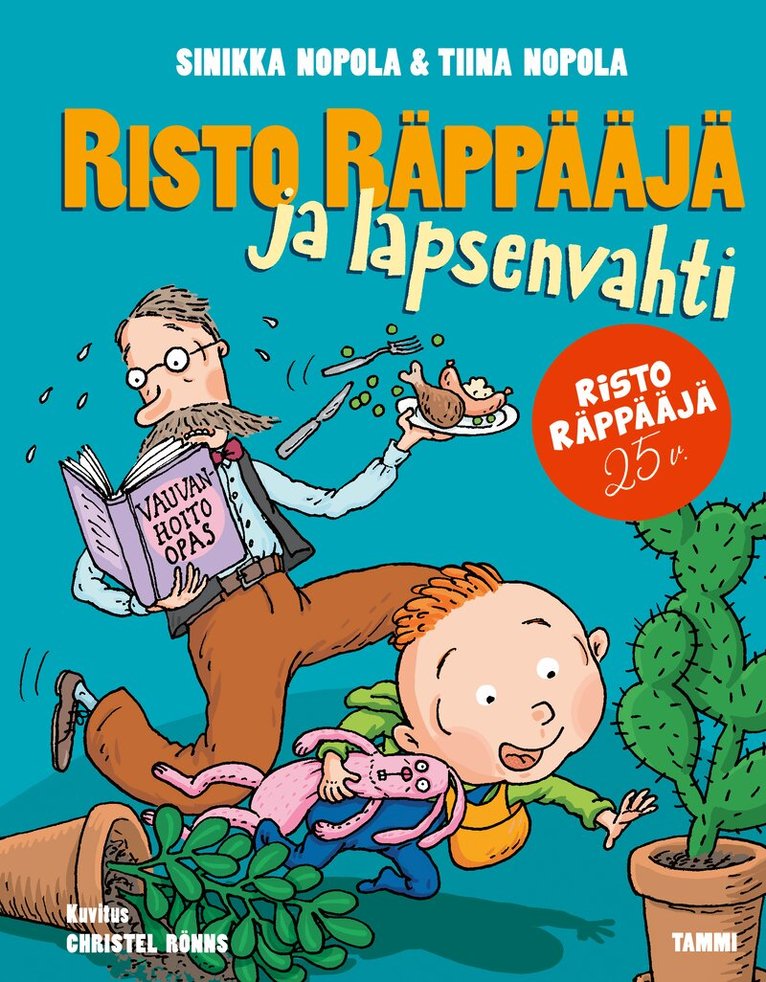 Sinikka Nopola, Tiina Nopola - Risto Räppääjä ja lapsenvahti, E-bok