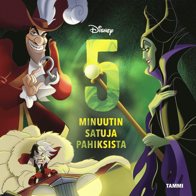 Disney - Disney. 5 minuutin satuja pahiksista, Ljudbok