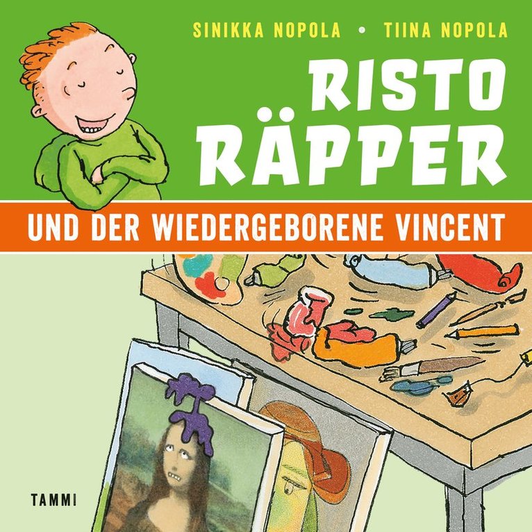 Sinikka Nopola, Tiina Nopola - Risto Räpper und der wiedergeborene Vincent, Ljudbok