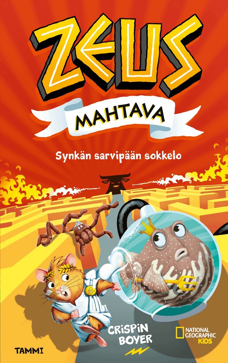 Crispin Boyer, National Geographic - Zeus Mahtava 2. Synkän sarvipään sokkelo, E-bok