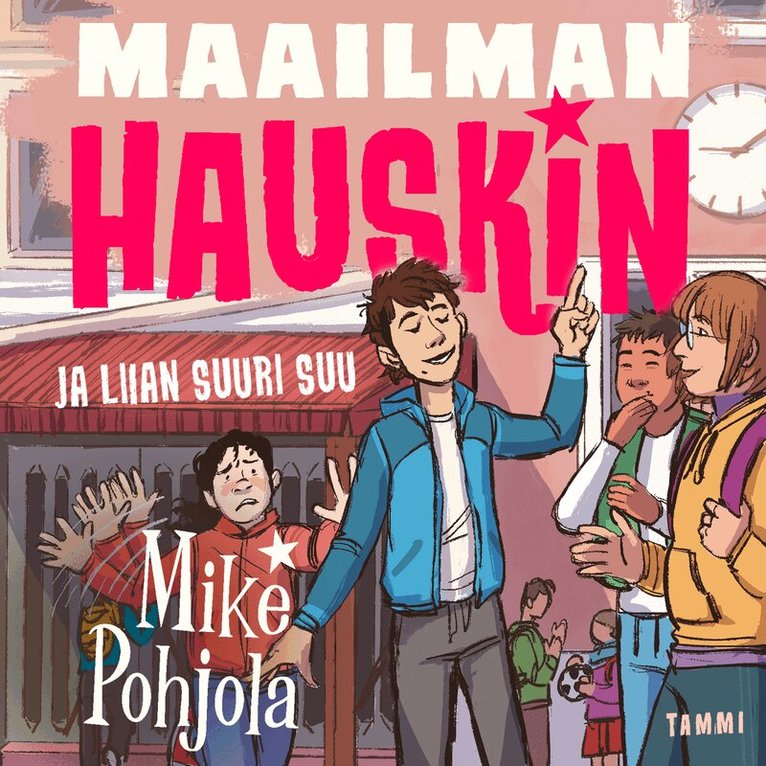 Mike Pohjola - Maailman hauskin ja liian suuri suu, Ljudbok