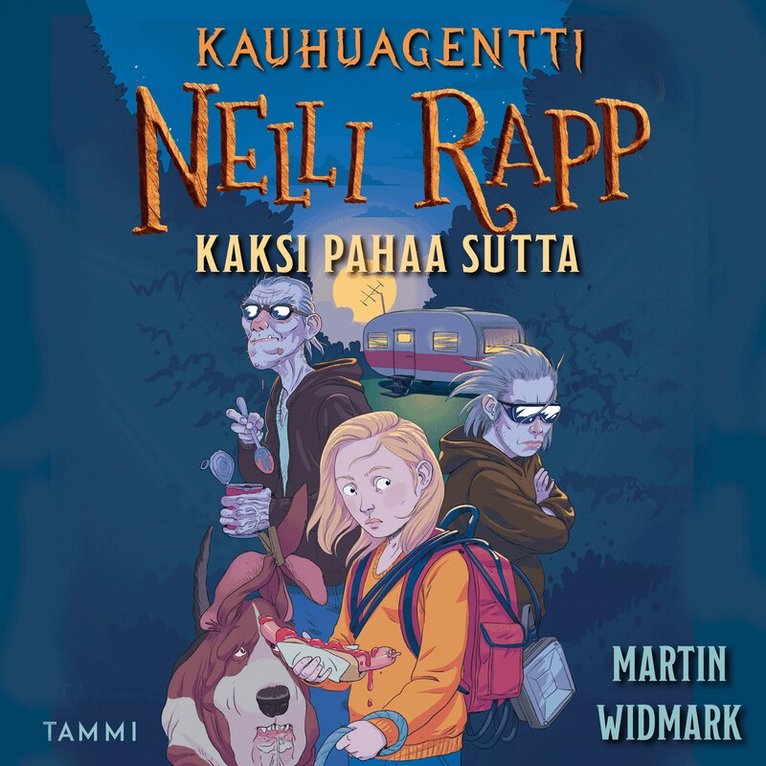 Martin Widmark - Kauhuagentti Nelli Rapp. Kaksi pahaa sutta, Ljudbok