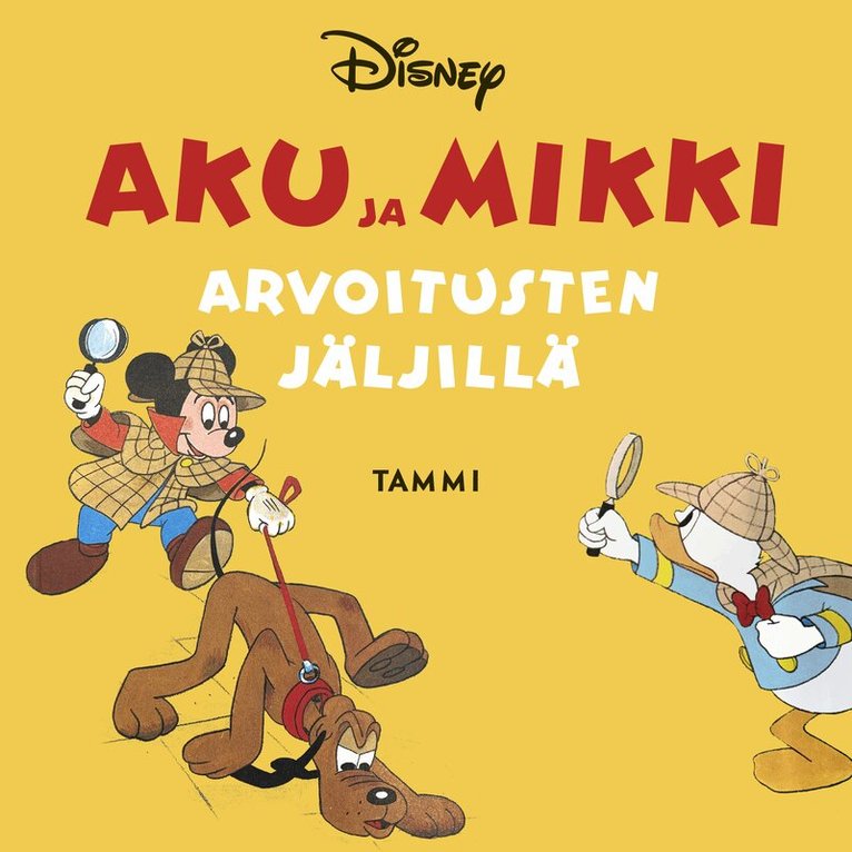 Disney - Aku ja Mikki arvoitusten jäljillä, Ljudbok