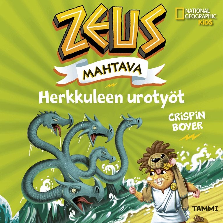 Crispin Boyer, National Geographic - Zeus Mahtava 3. Herkkuleen urotyöt, Ljudbok