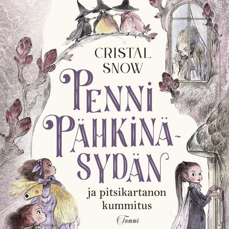 Cristal Snow - Penni Pähkinäsydän ja pitsikartanon kummitus, Ljudbok