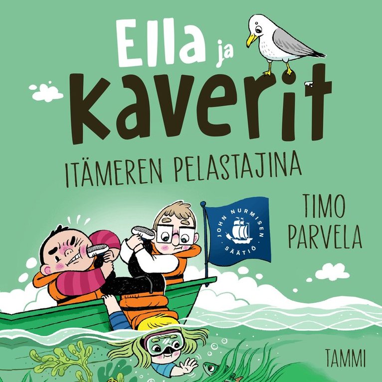 Timo Parvela - Ella ja kaverit Itämeren pelastajina, Ljudbok