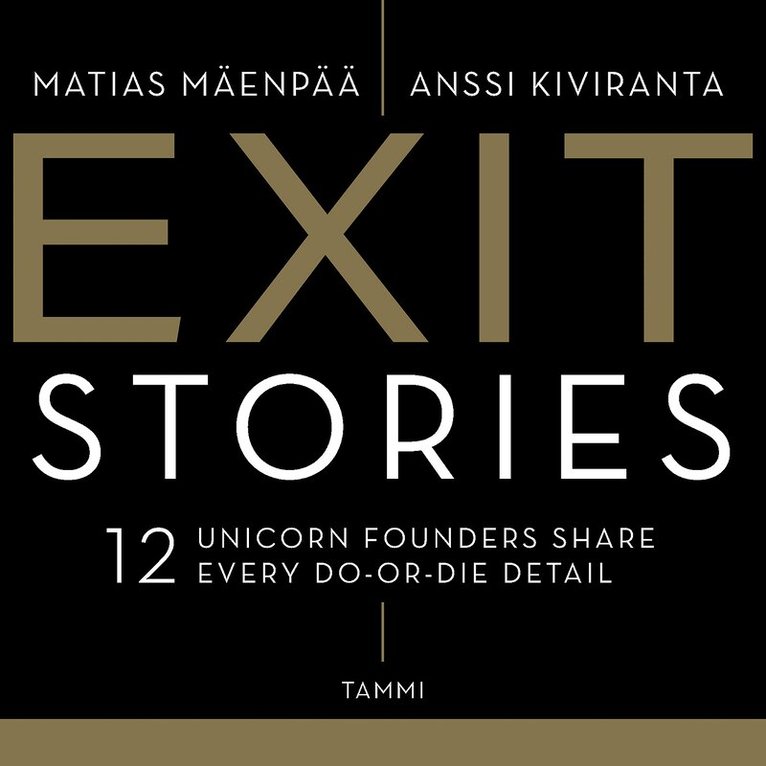 Matias Mäenpää, Anssi Kiviranta - Exit Stories, Ljudbok