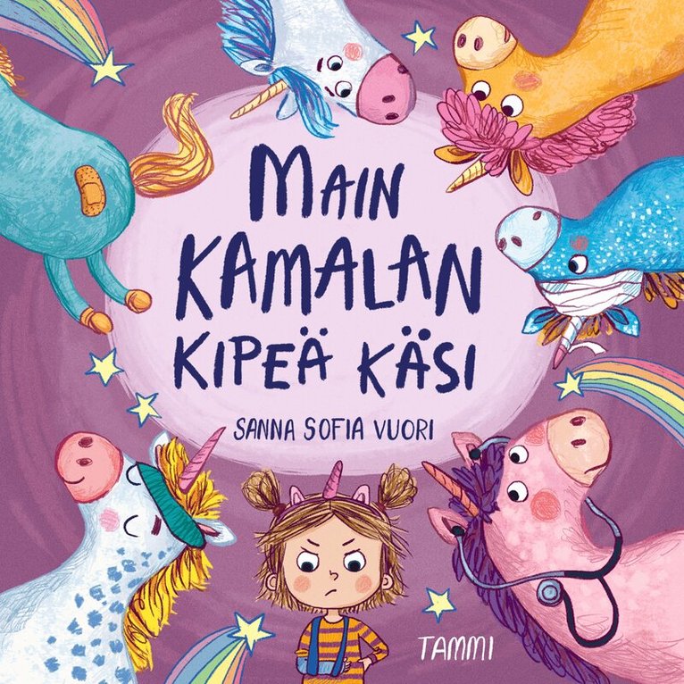Sanna Sofia Vuori - Main kamalan kipeä käsi, Ljudbok