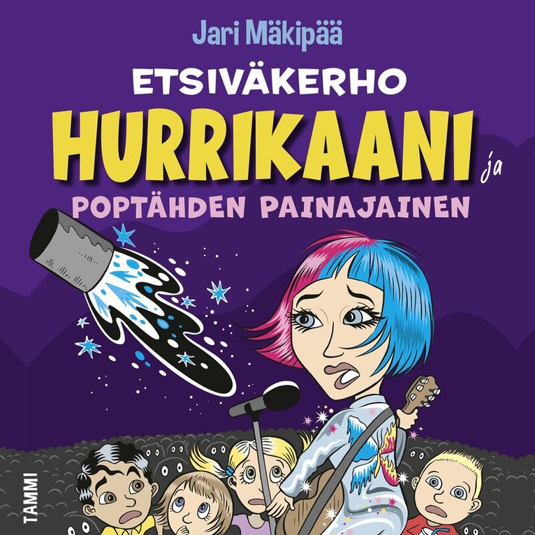 Jari Mäkipää - Etsiväkerho Hurrikaani ja poptähden painajainen, Ljudbok