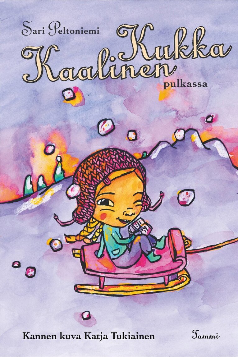 Sari Peltoniemi - Kukka Kaalinen pulkassa, E-bok