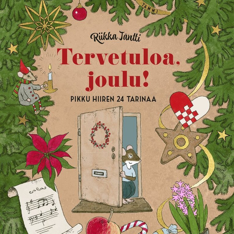 Riikka Jäntti - Tervetuloa, joulu! Pikku hiiren 24 tarinaa, Ljudbok