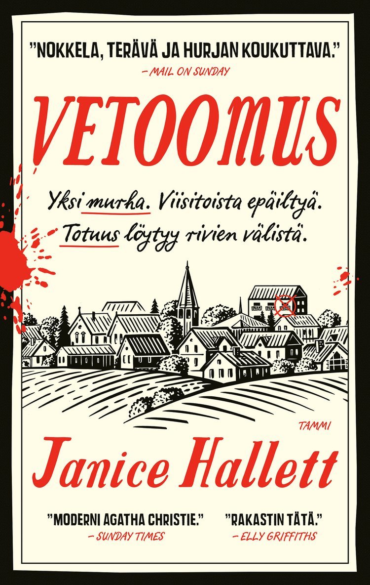 Janice Hallett - Vetoomus, E-bok