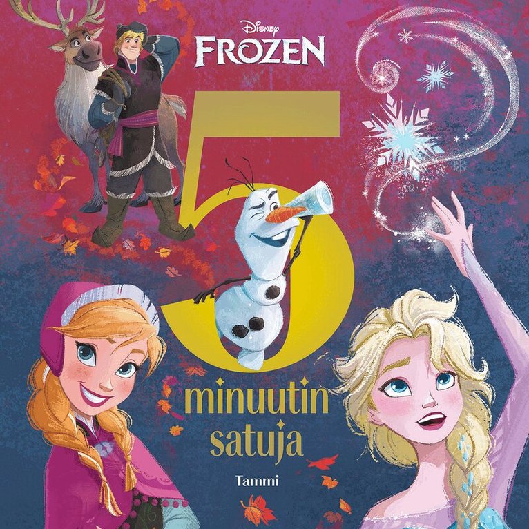Disney - Frozen. 5 minuutin satuja, Ljudbok