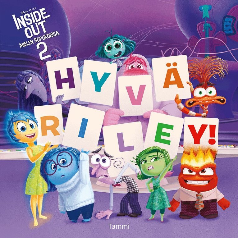 Disney, Erin Falligant - Disney Pixar. Inside Out 2. Hyvä Riley!, Ljudbok