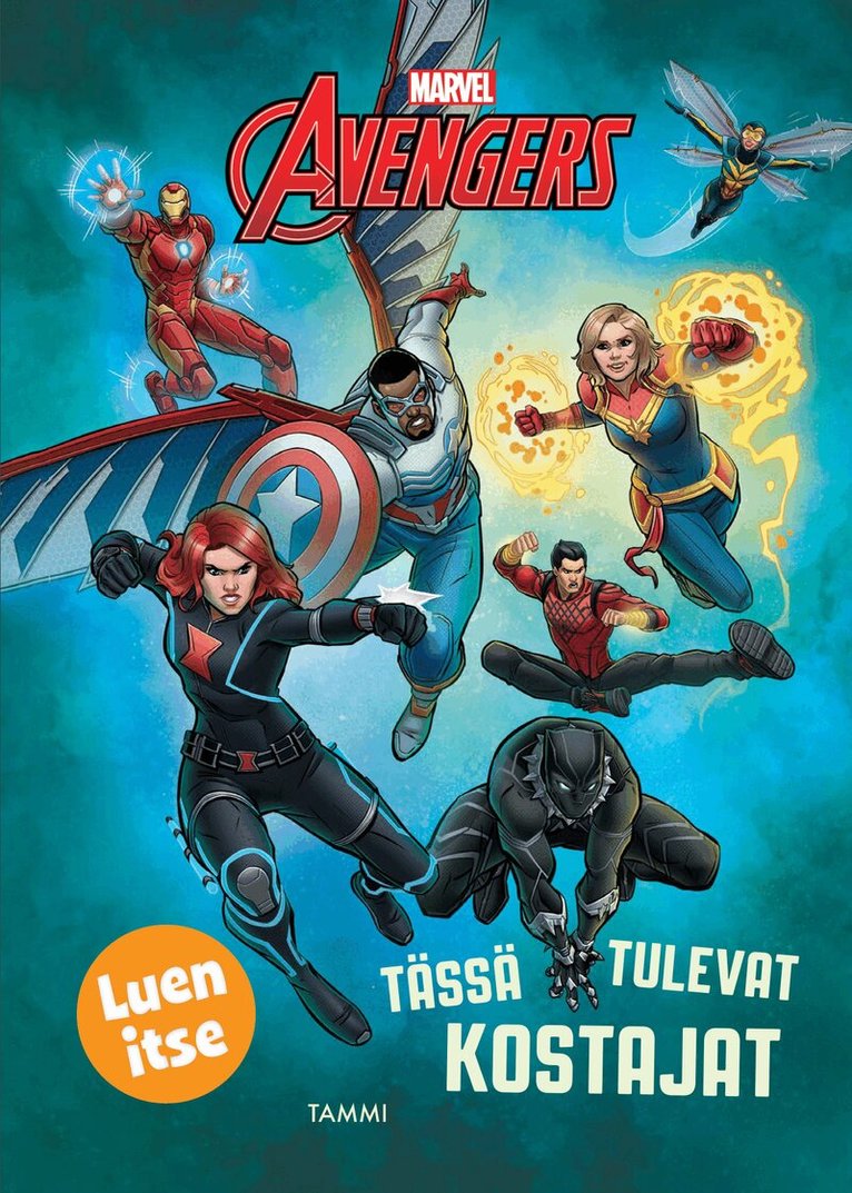 Marvel - Tässä tulevat Kostajat. Luen itse, E-bok