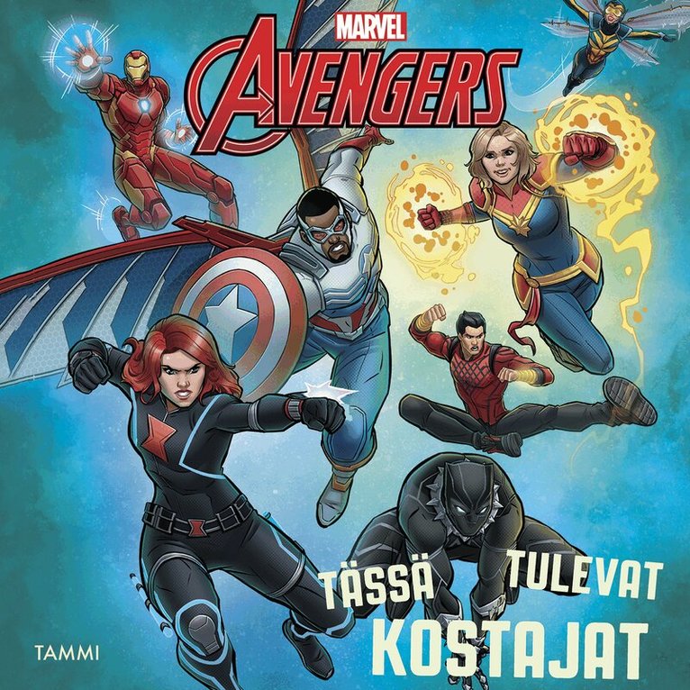 Marvel - Tässä tulevat Kostajat. Luen itse, Ljudbok